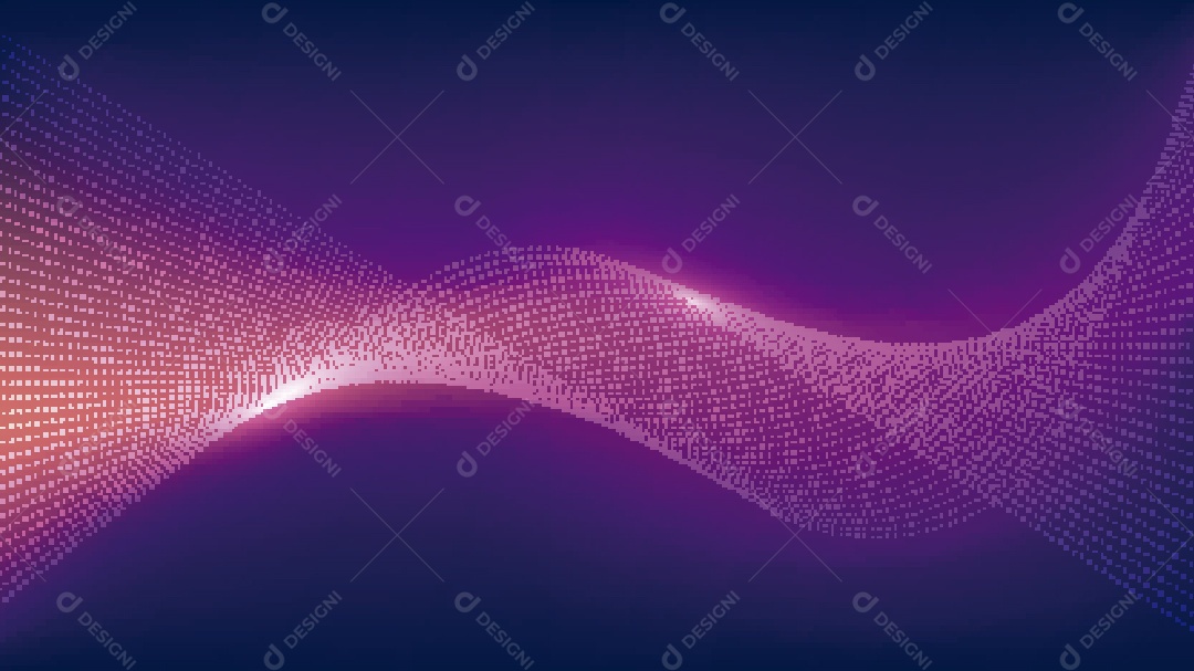 Background Ondulado Futurista Ilustração Vetor EPS