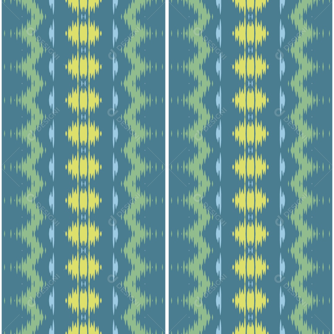 Tecido de Seda Tradicional Padrão Sem Costura Ilustração Vetor EPS