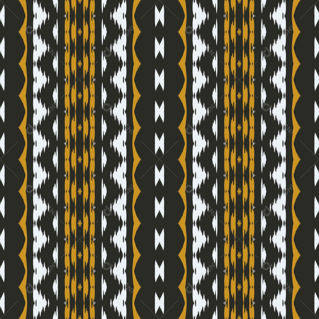 Tecido de Seda Tradicional Padrão Sem Costura Ilustração Vetor EPS