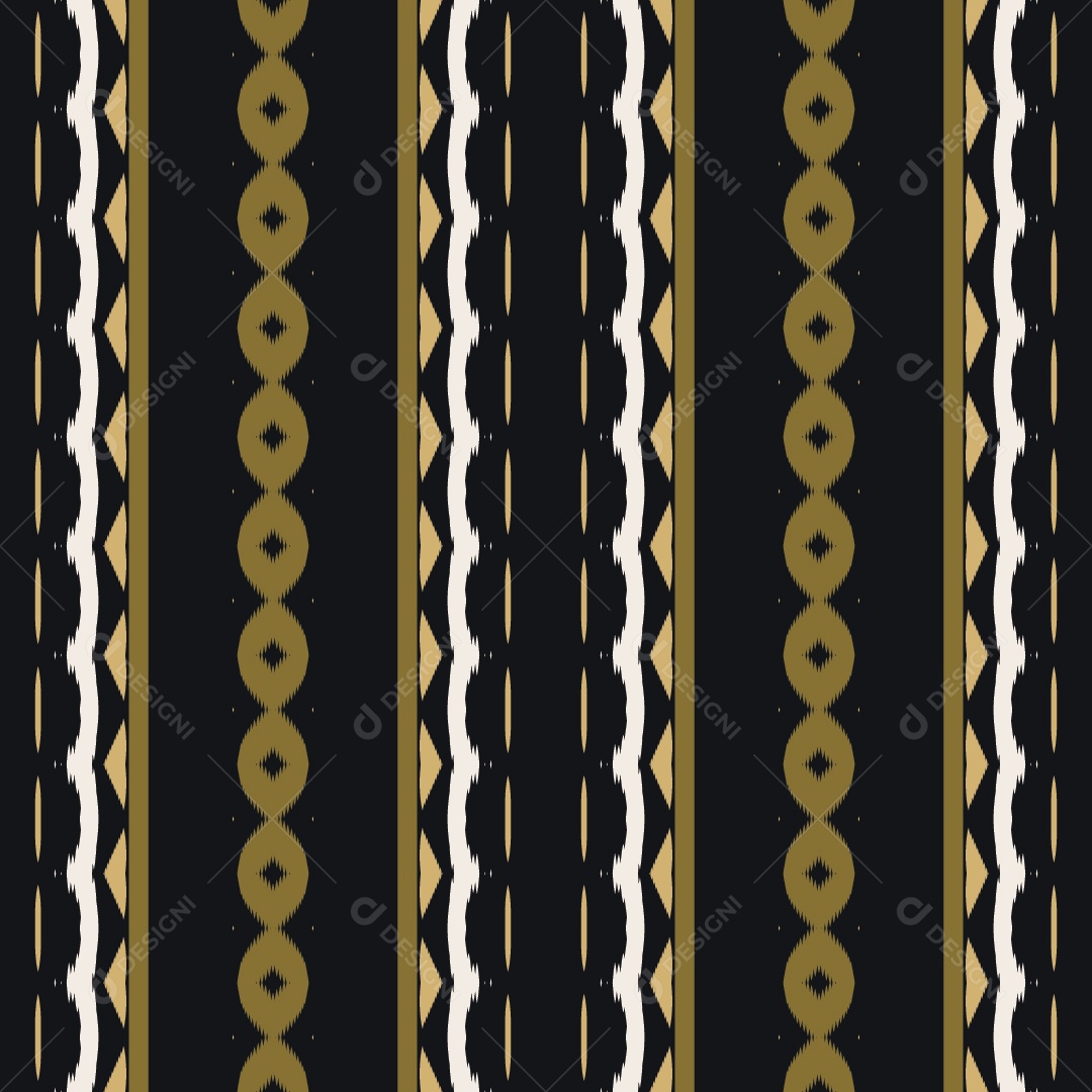 Tecido de Seda Tradicional Padrão Sem Costura Ilustração Vetor EPS