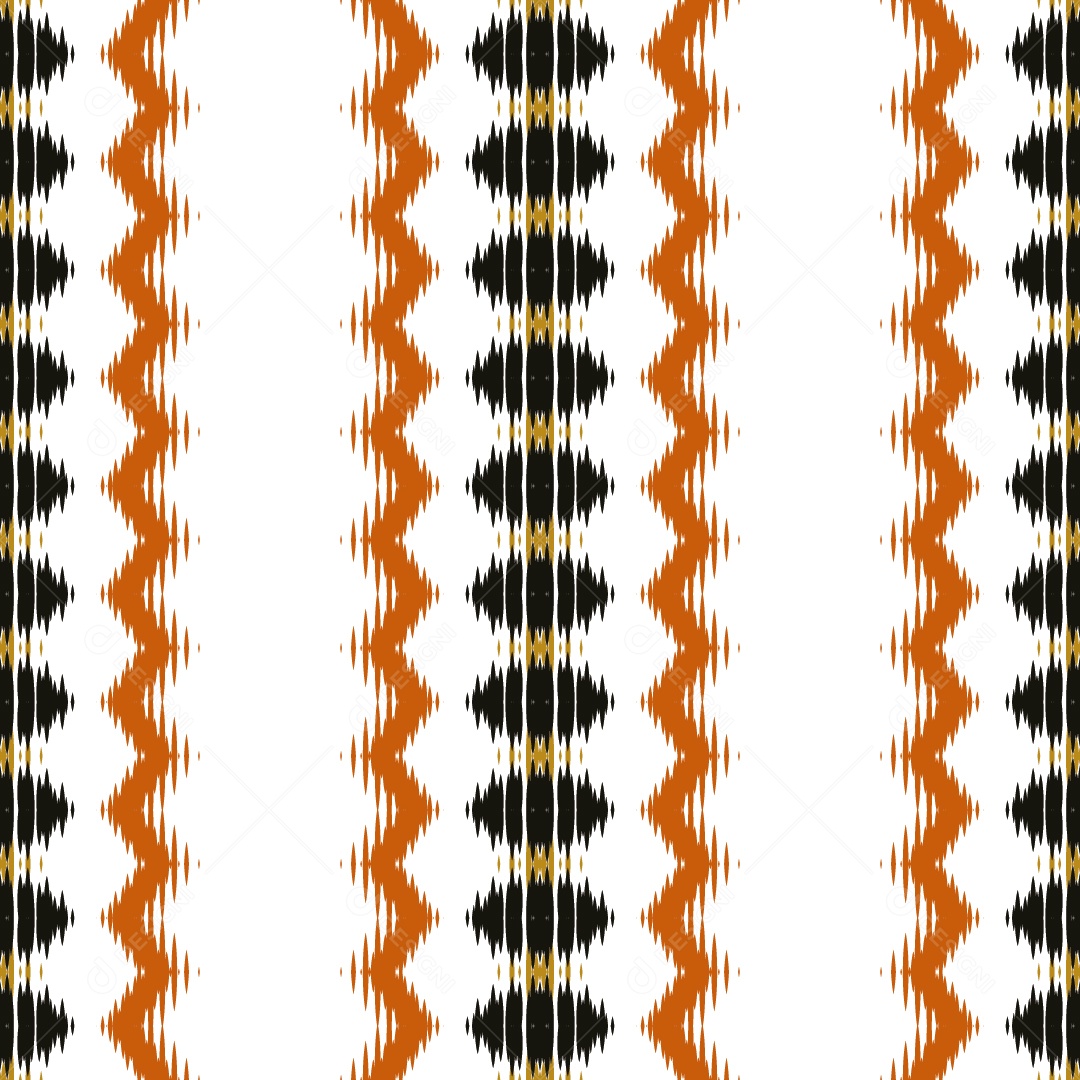 Tecido de Seda Tradicional Padrão Sem Costura Ilustração Vetor EPS