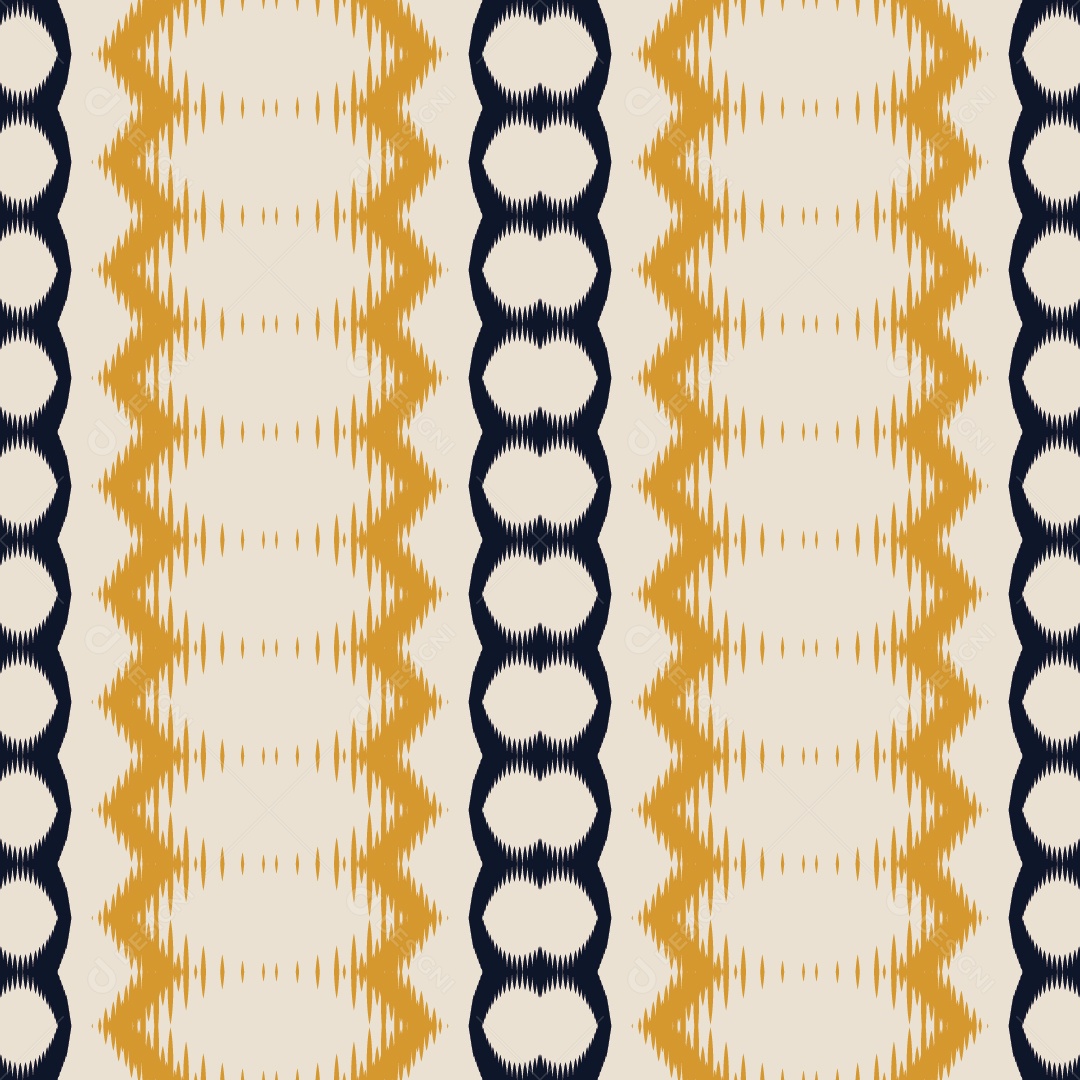 Tecido de Seda Tradicional Padrão Sem Costura Ilustração Vetor EPS