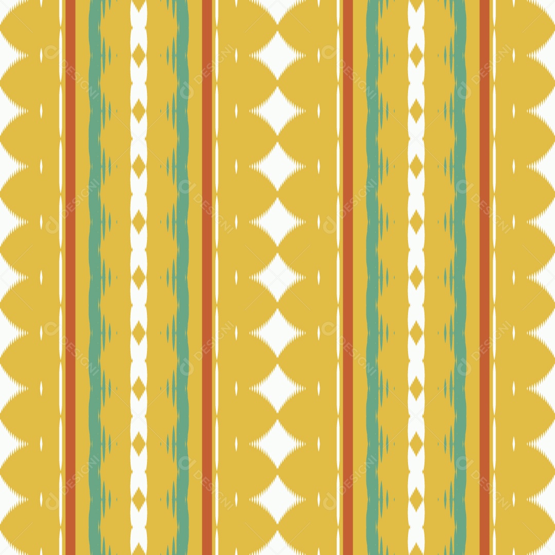 Tecido de Seda Tradicional Padrão Sem Costura Ilustração Vetor EPS