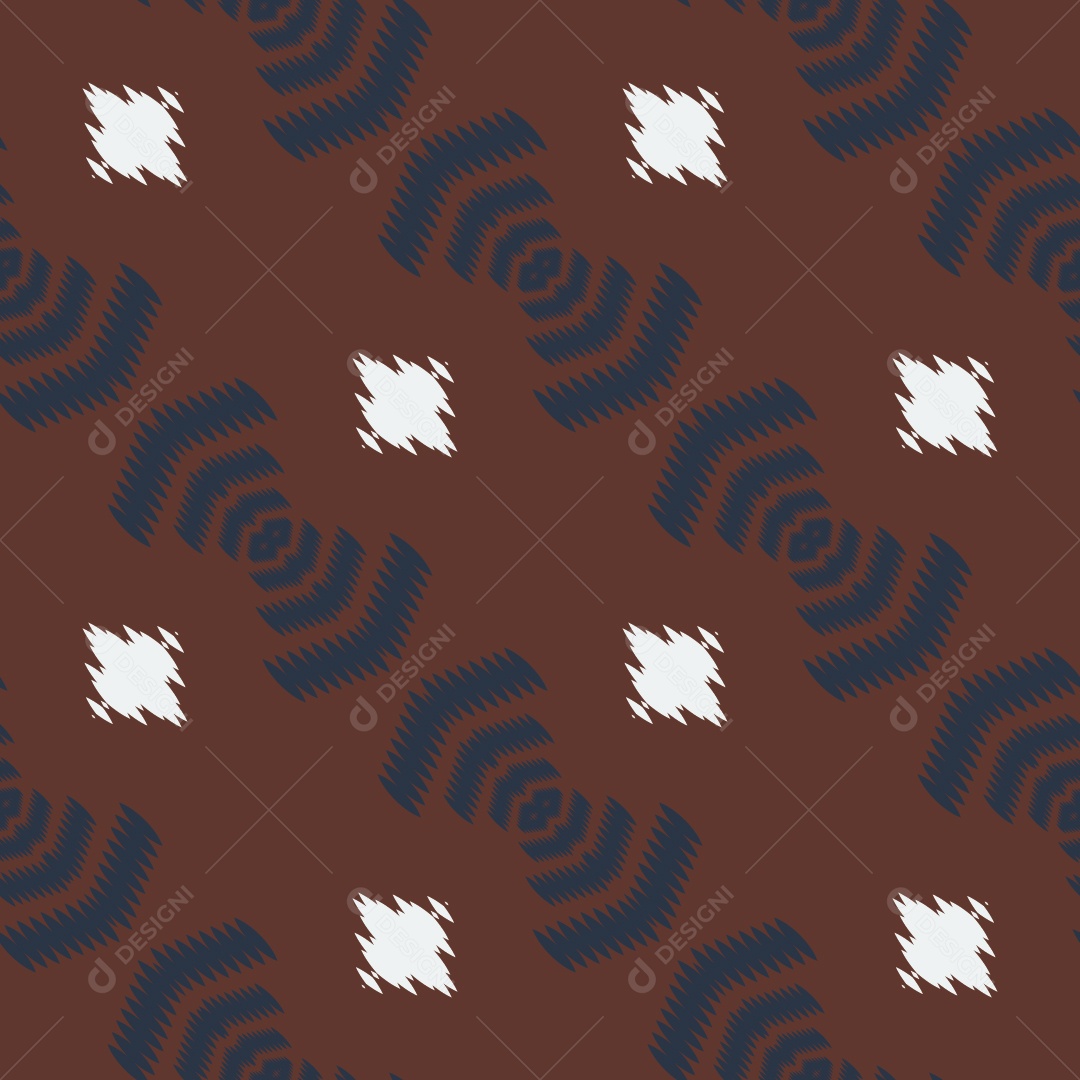 Tecido de Seda Tradicional Padrão Sem Costura Ilustração Vetor EPS