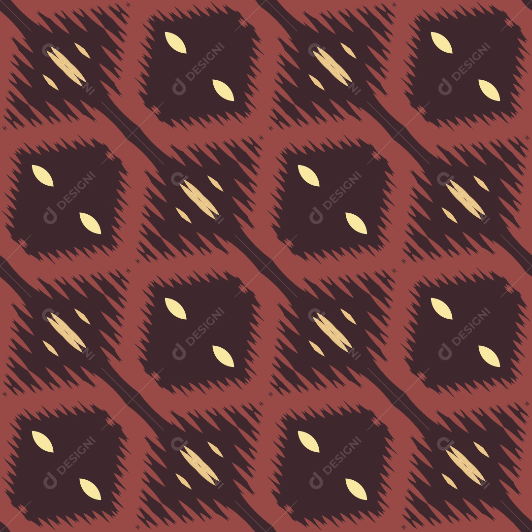 Tecido de Seda Tradicional Padrão Sem Costura Ilustração Vetor EPS