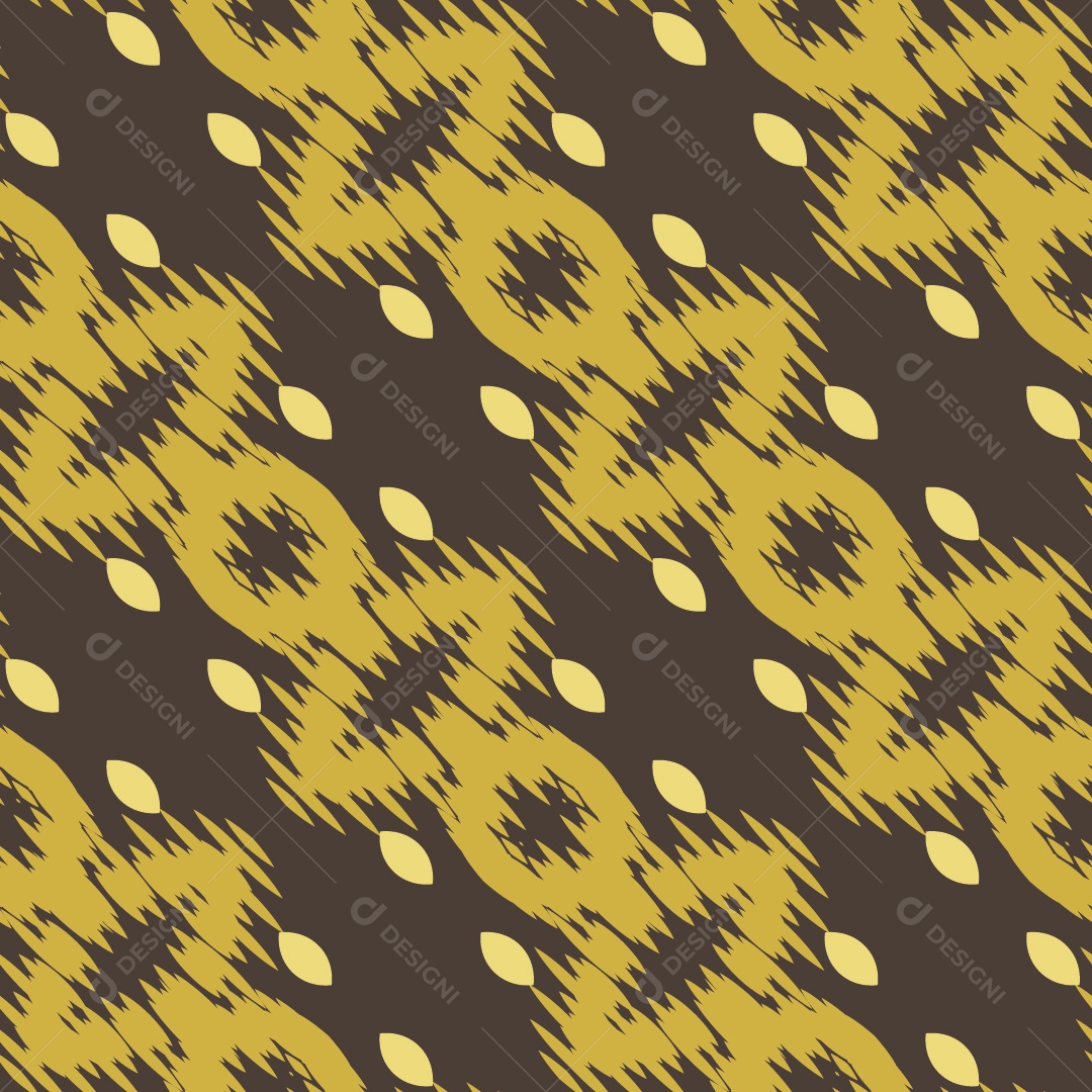 Tecido de Seda Tradicional Padrão Sem Costura Ilustração Vetor EPS