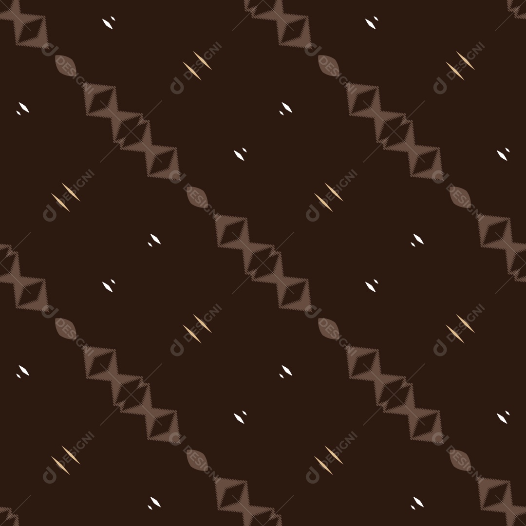 Tecido de Seda Tradicional Padrão Sem Costura Ilustração Vetor EPS