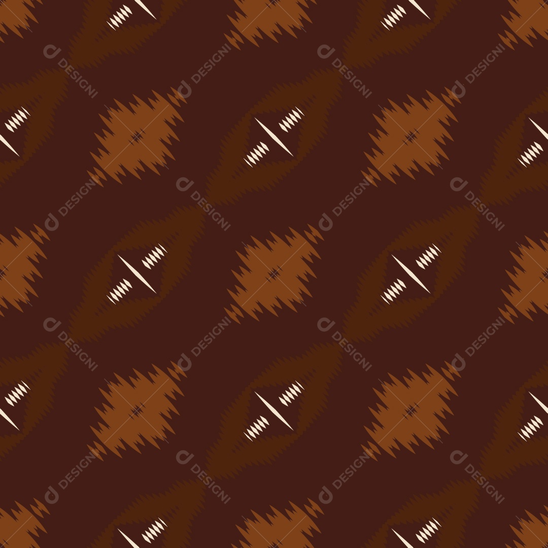 Tecido de Seda Tradicional Padrão Sem Costura Ilustração Vetor EPS