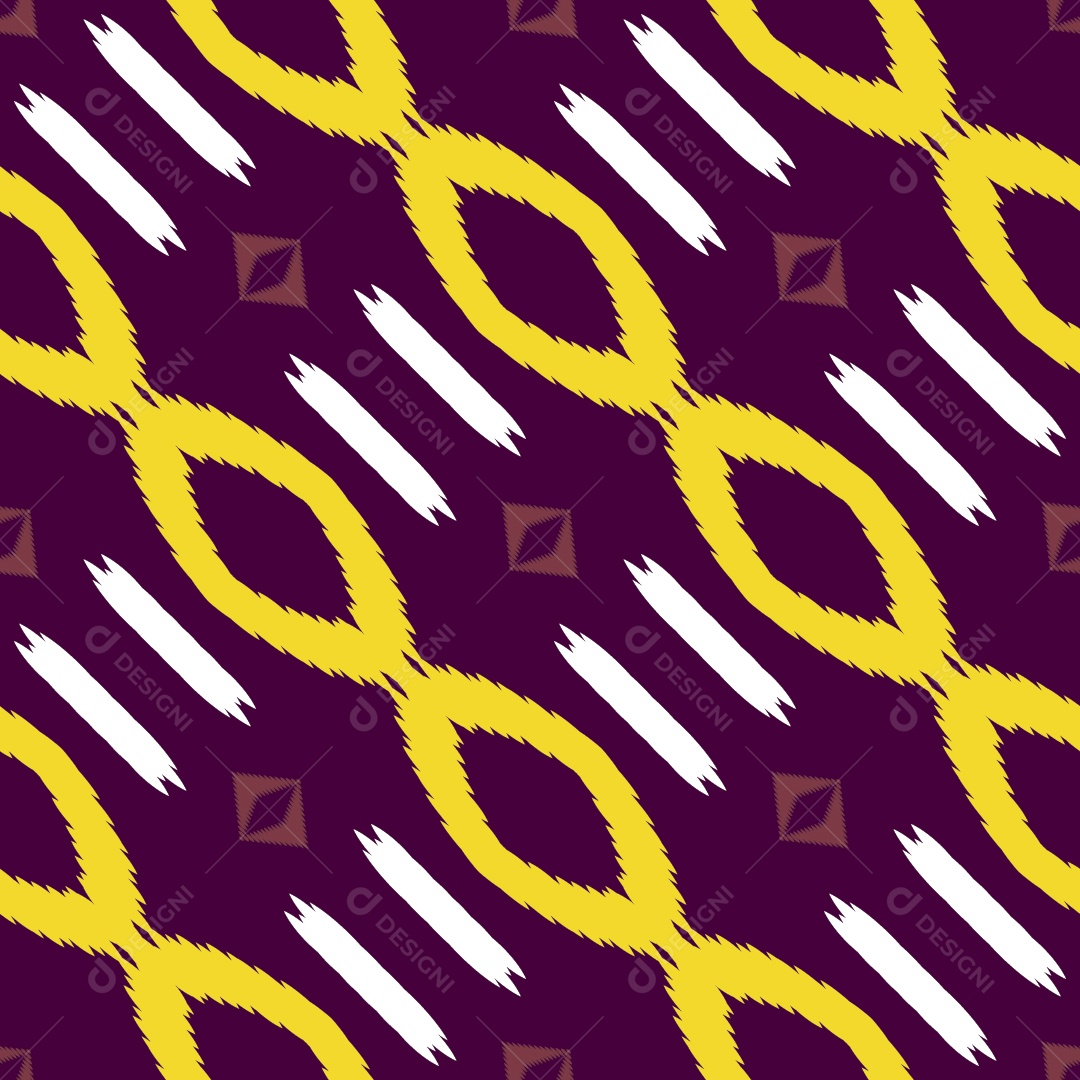 Tecido de Seda Tradicional Padrão Sem Costura Ilustração Vetor EPS