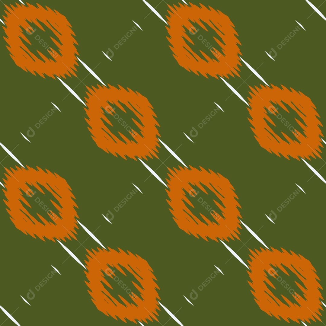 Tecido de Seda Tradicional Padrão Sem Costura Ilustração Vetor EPS