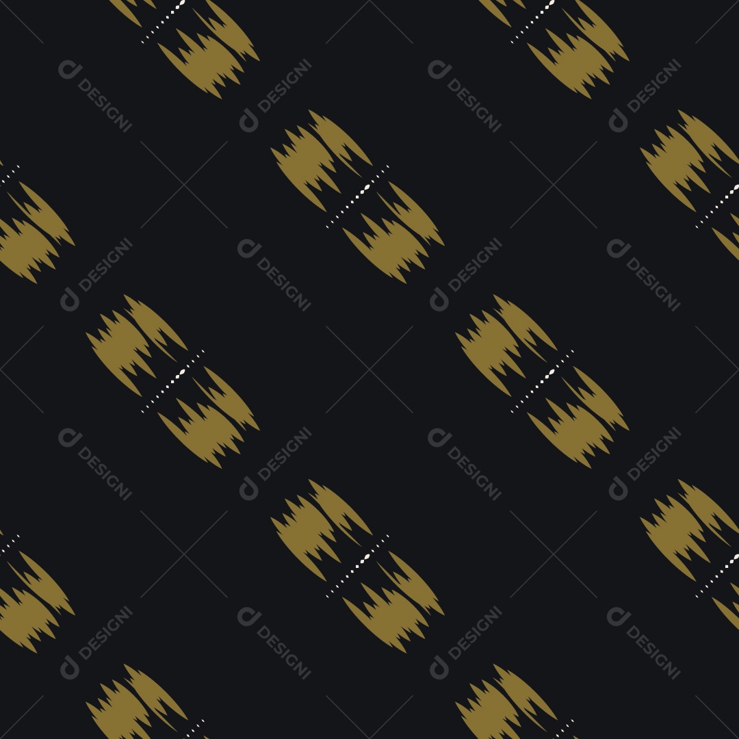 Tecido de Seda Tradicional Padrão Sem Costura Ilustração Vetor EPS