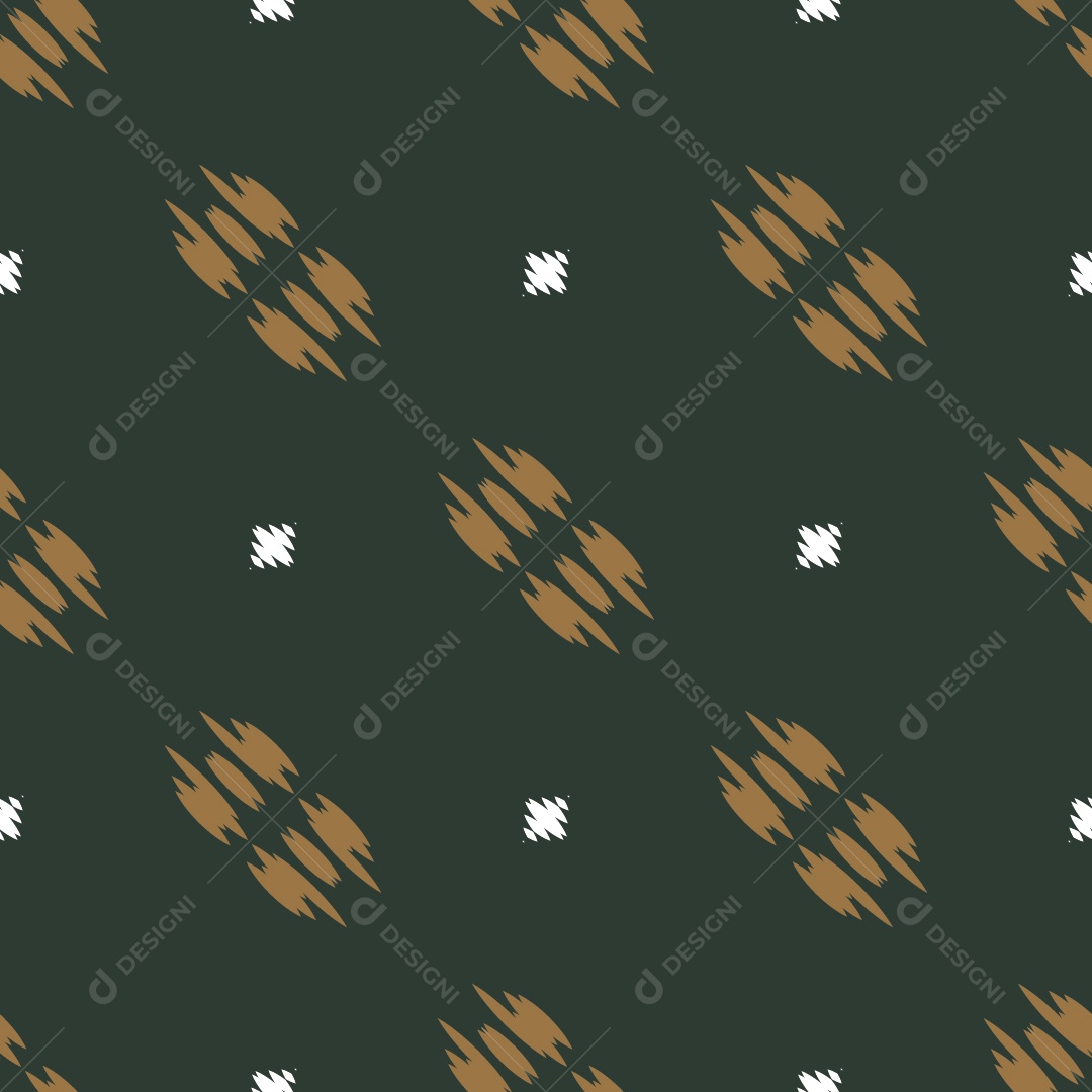 Tecido de Seda Tradicional Padrão Sem Costura Ilustração Vetor EPS