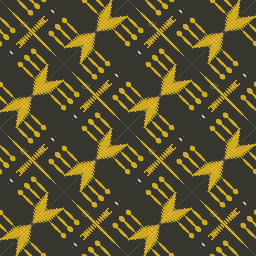 Tecido de Seda Tradicional Padrão Sem Costura Ilustração Vetor EPS