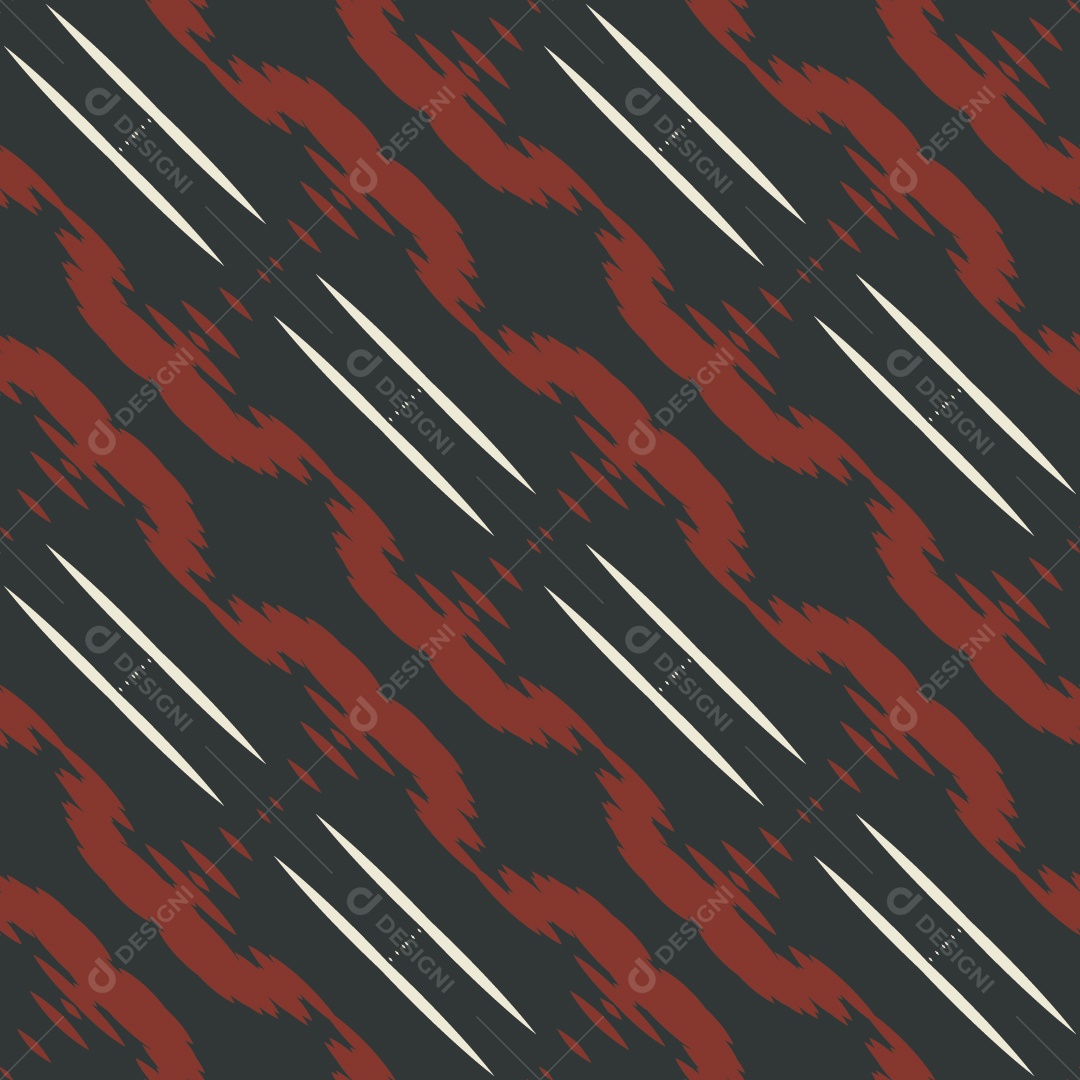 Tecido de Seda Tradicional Padrão Sem Costura Ilustração Vetor EPS