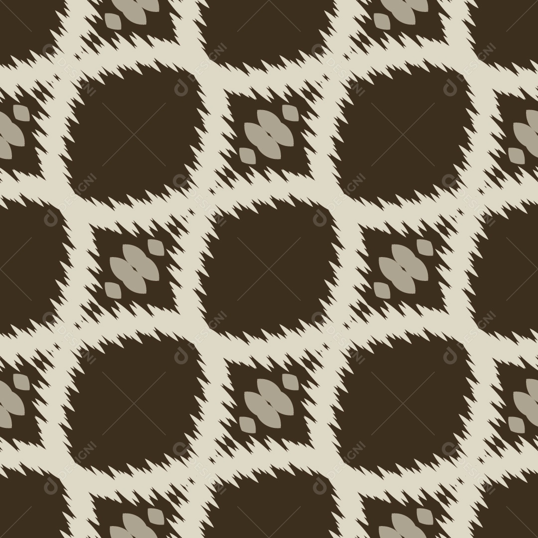 Tecido de Seda Tradicional Padrão Sem Costura Ilustração Vetor EPS