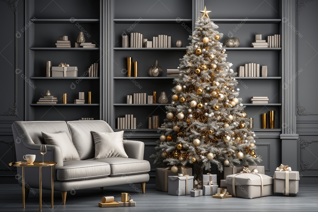 Linda decoração de natal