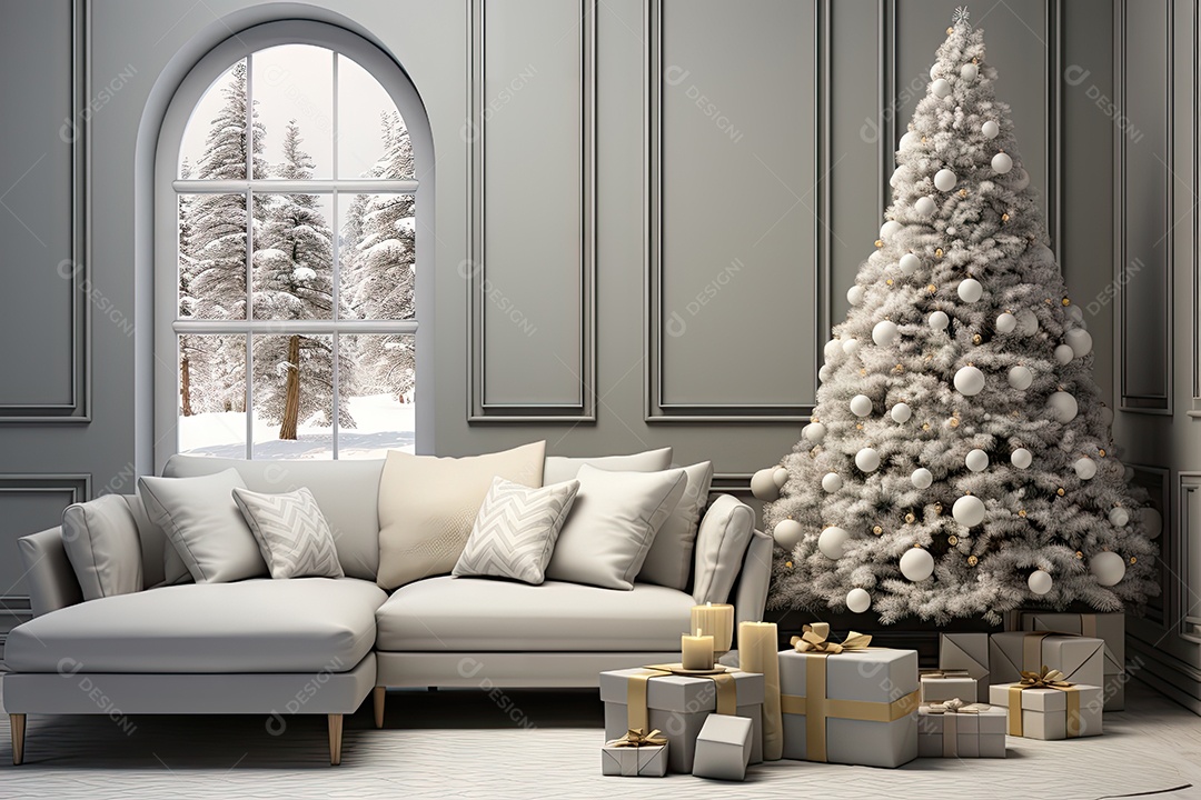 Linda decoração de natal