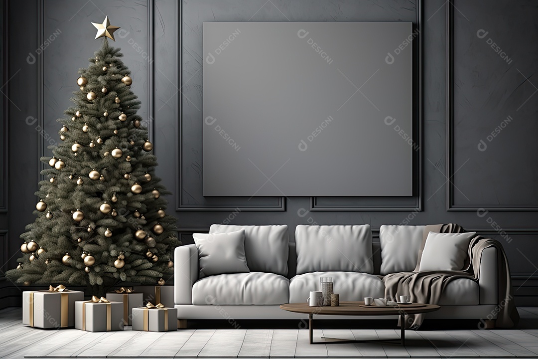 Linda decoração de natal