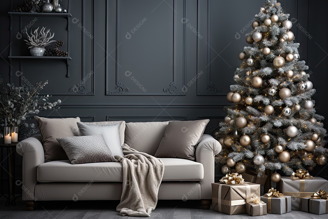 Linda decoração de natal