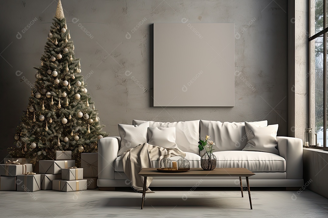 Linda decoração de natal