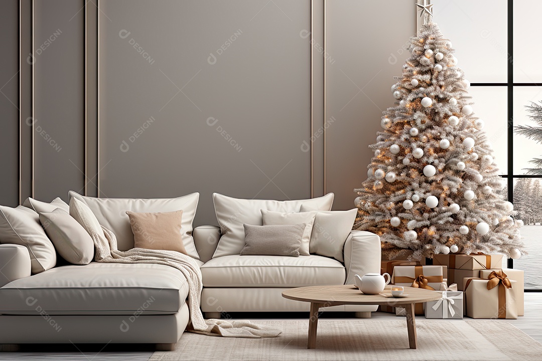 Linda decoração de natal