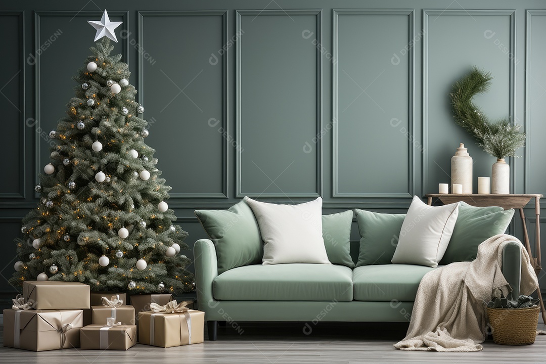 Linda decoração de natal