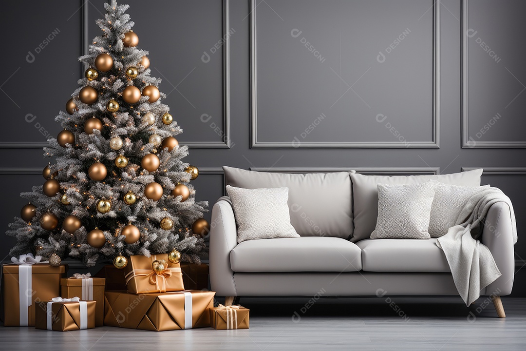 Linda decoração de natal