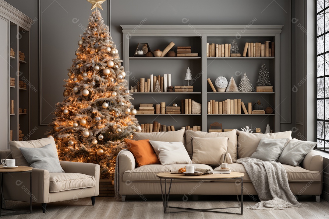 Linda decoração de natal