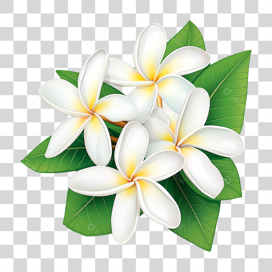 Flor Branca PNG Transparente