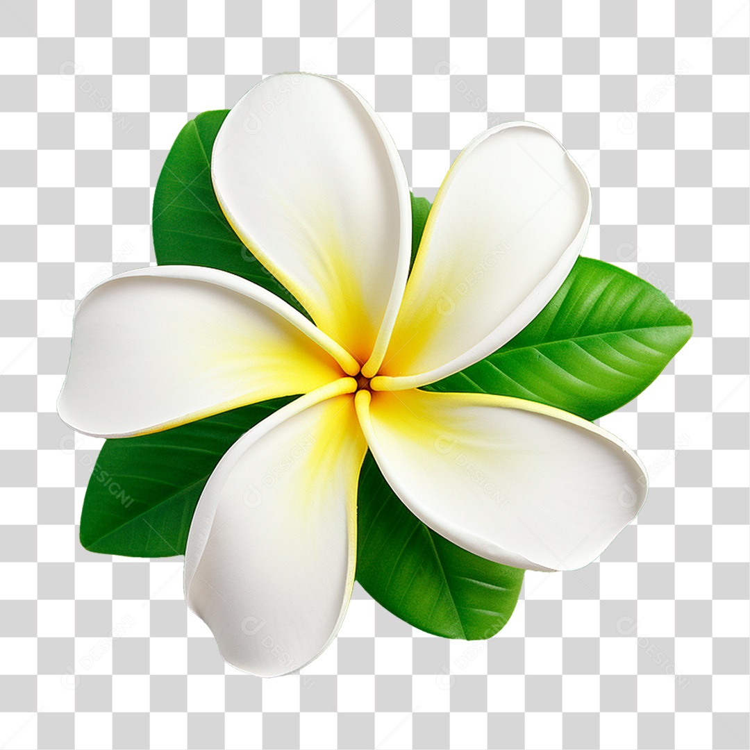 Flor Branca PNG Transparente