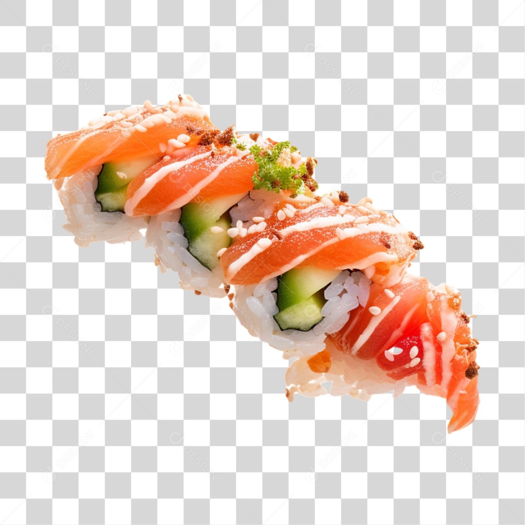 Imagens Alimentos Restaurante Japonês Sushi Sashimi PNG Transparente