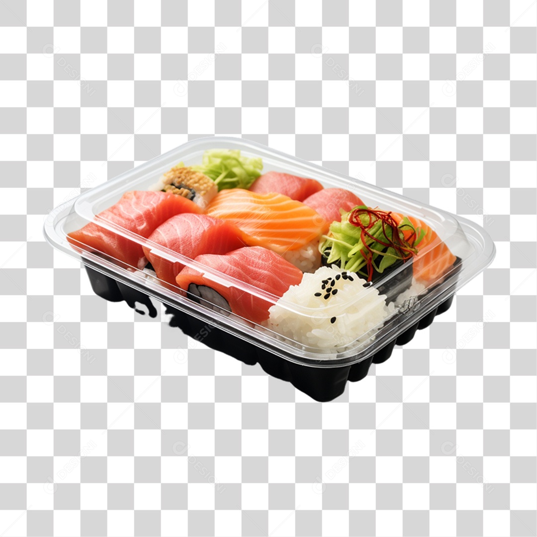 Imagens Alimentos Restaurante Japonês Sushi Sashimi PNG Transparente