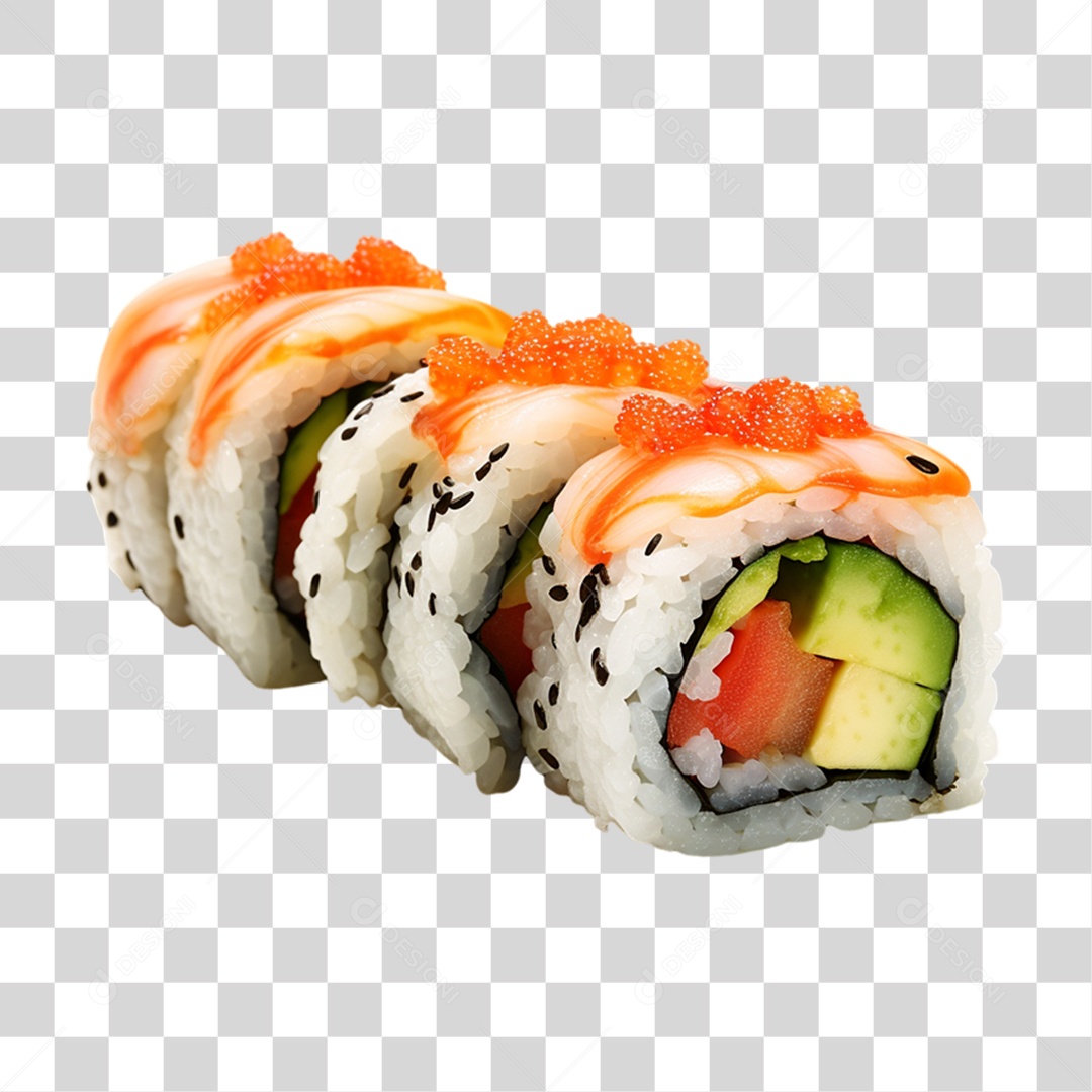 Imagens Alimentos Restaurante Japonês Sushi Sashimi PNG Transparente