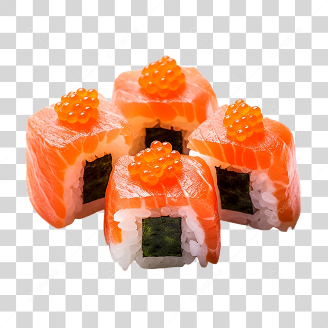 Imagens Alimentos Restaurante Japonês Sushi Sashimi PNG Transparente