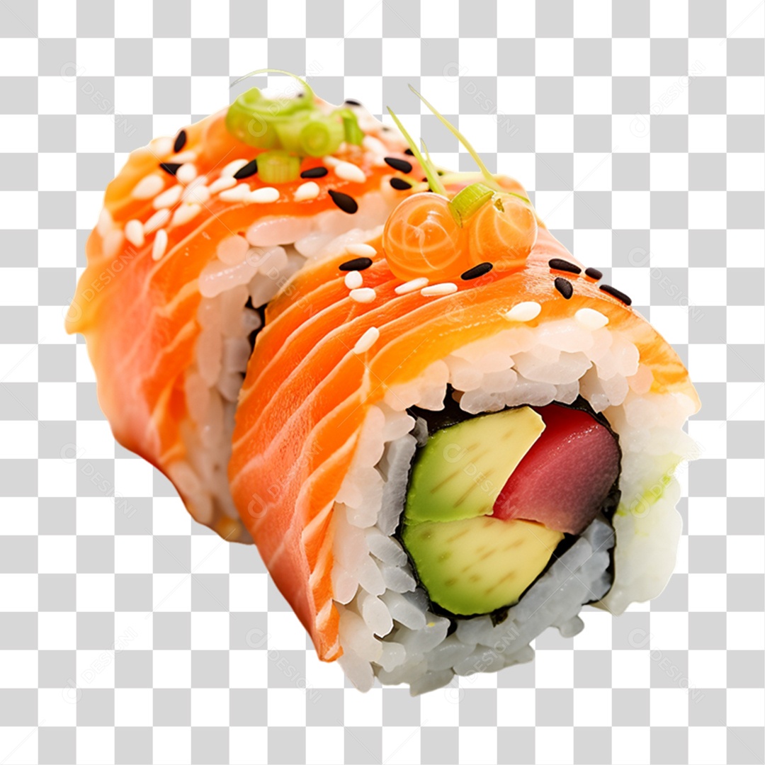 Imagens Alimentos Restaurante Japonês Sushi Sashimi PNG Transparente