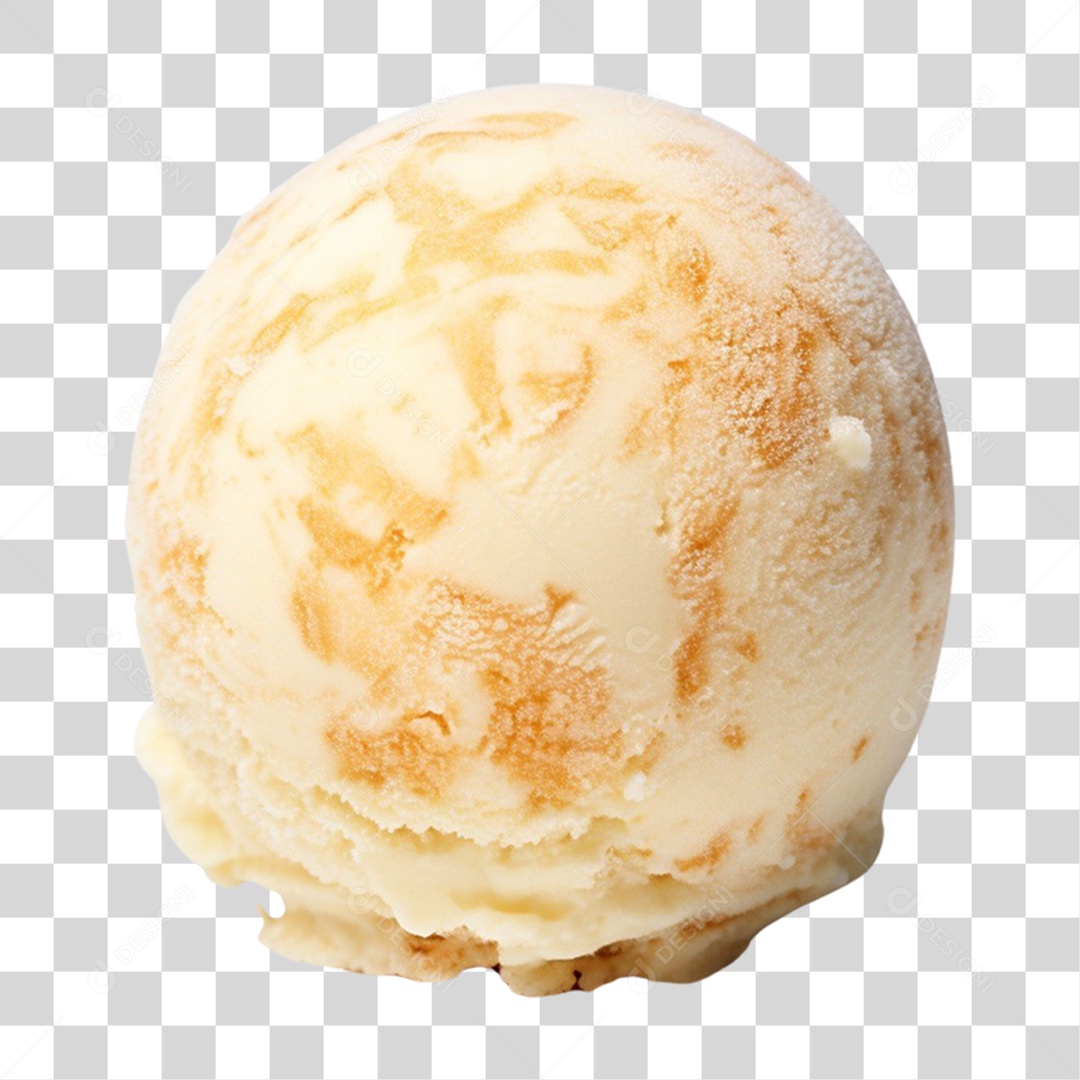 Bola de Sorvete Sabores PNG Transparente