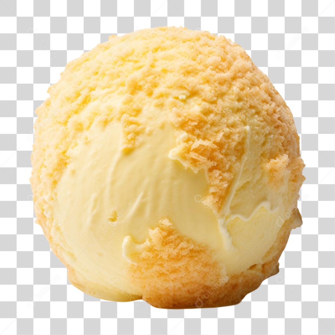 Bola de Sorvete Sabores PNG Transparente