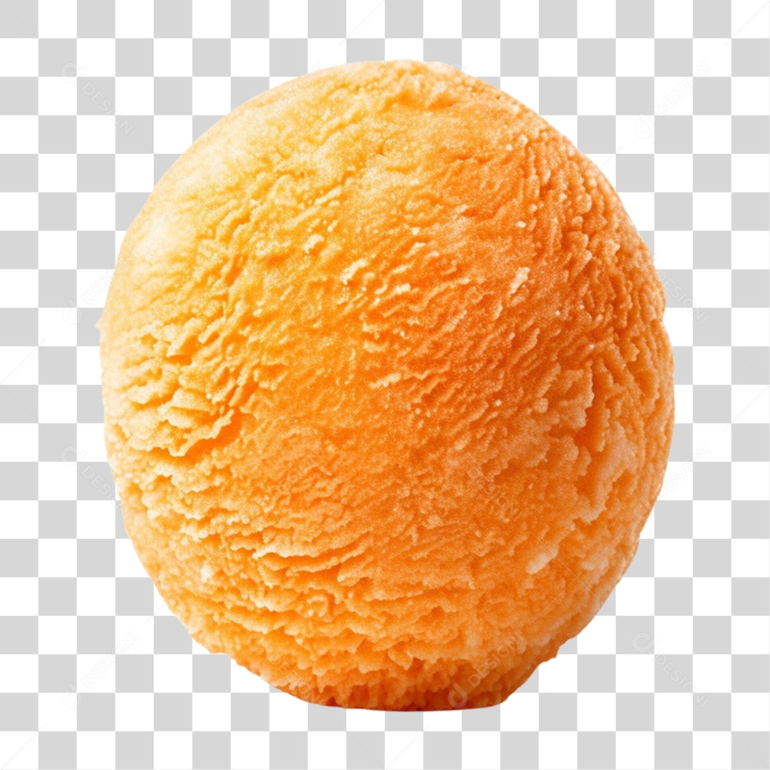 Bola de Sorvete Sabores PNG Transparente