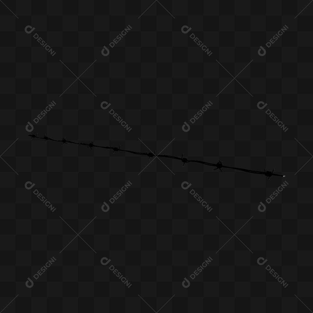 Arame Farpado - Modelo 3D