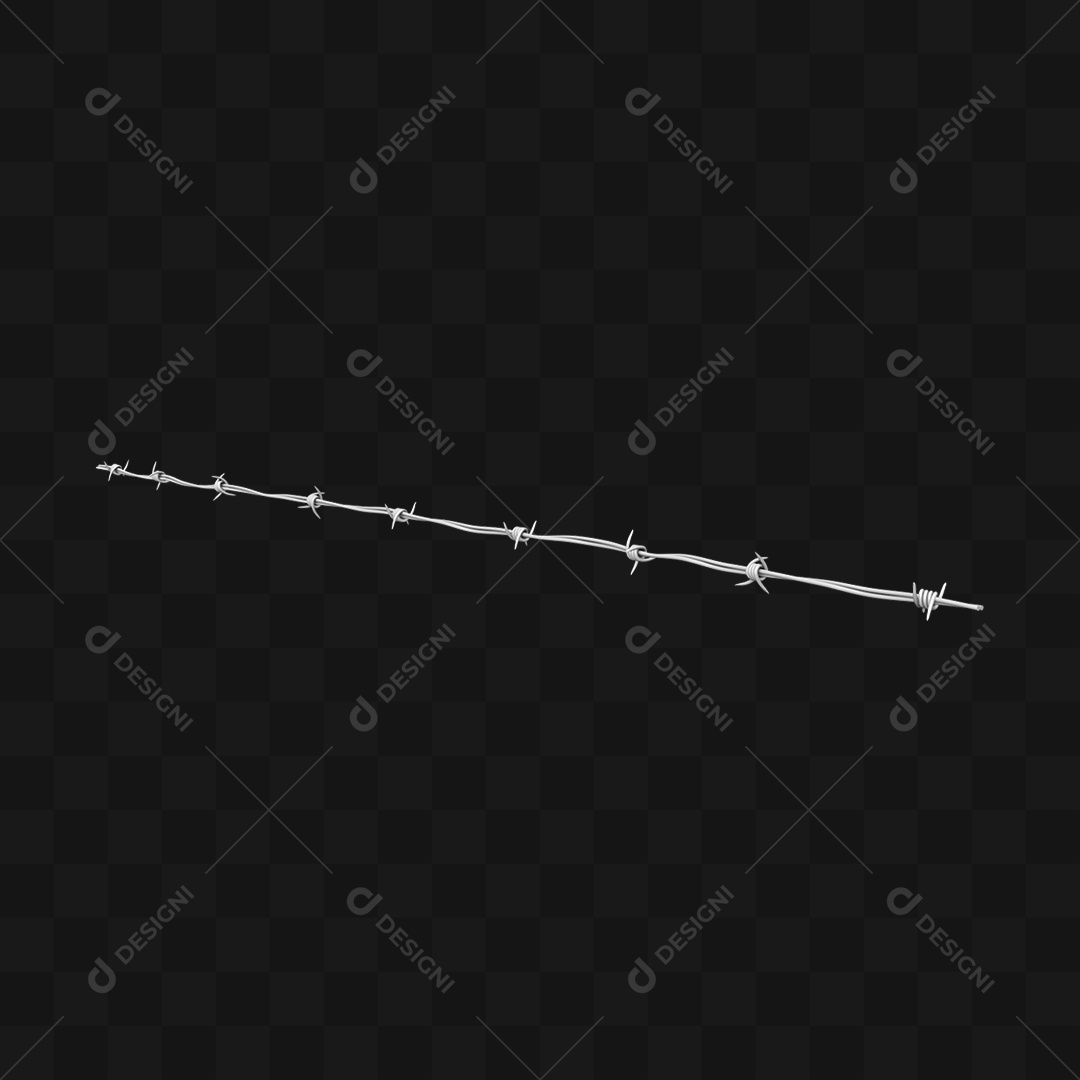 Arame Farpado - Modelo 3D