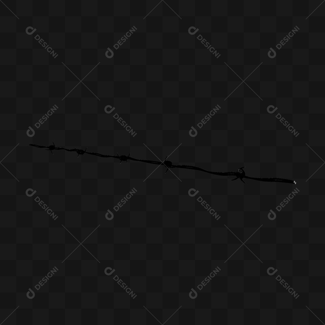 Arame Farpado - Modelo 3D