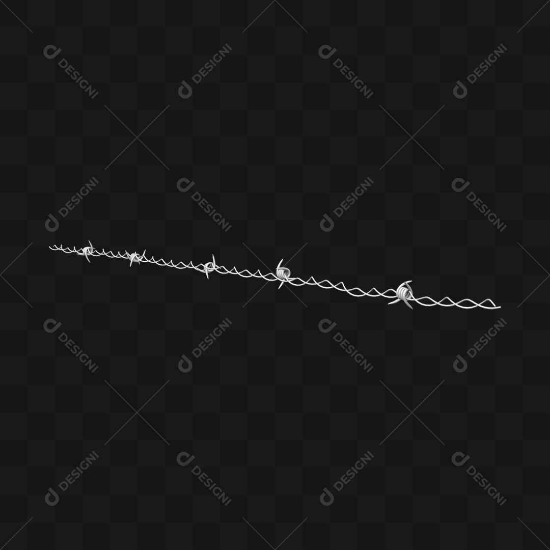 Arame Farpado - Modelo 3D