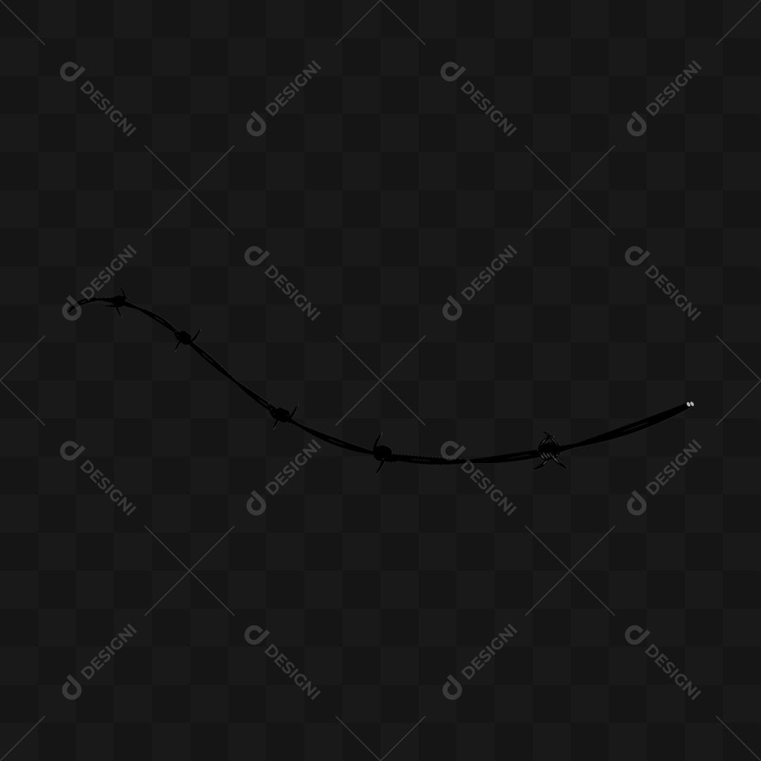 Arame Farpado - Modelo 3D