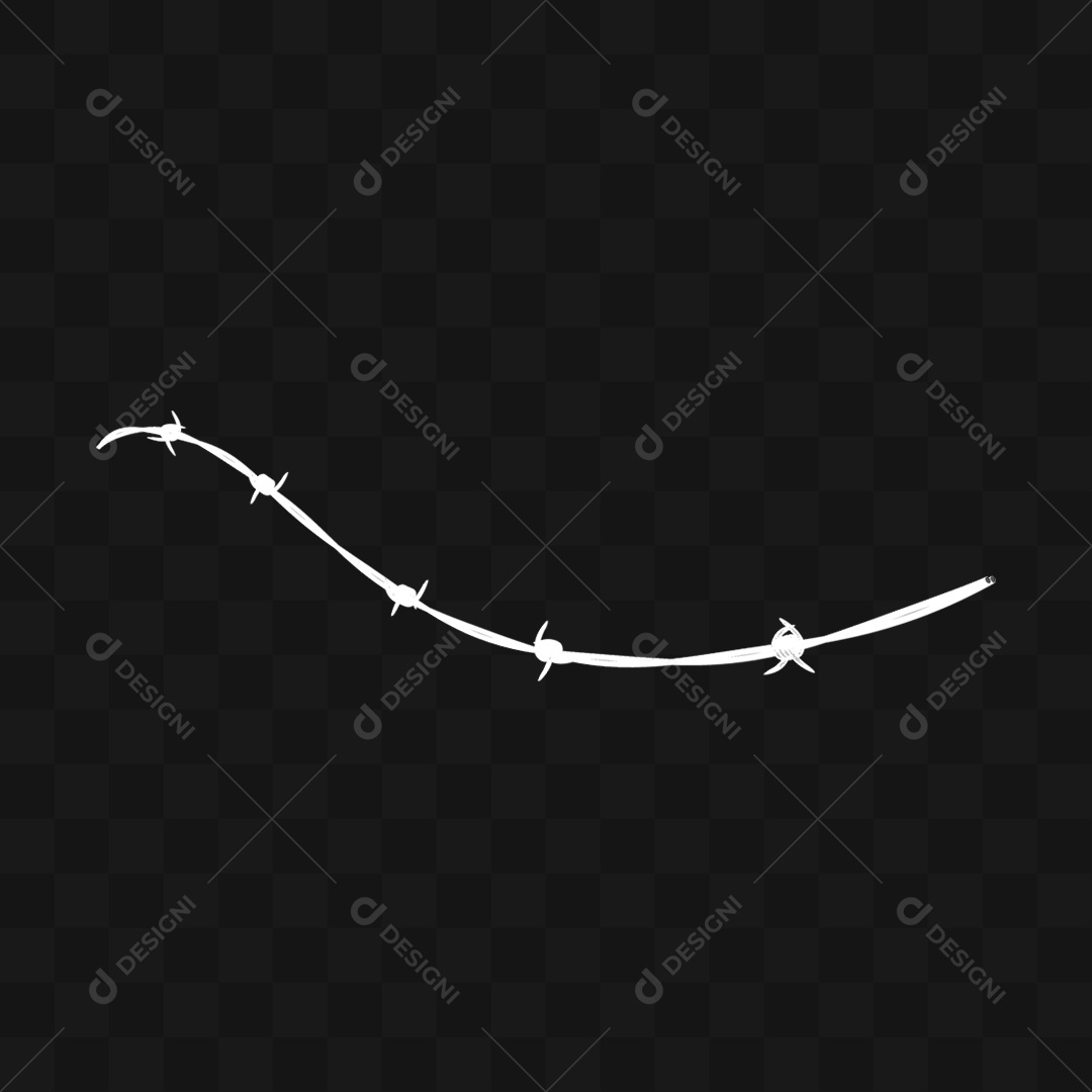 Arame Farpado - Modelo 3D