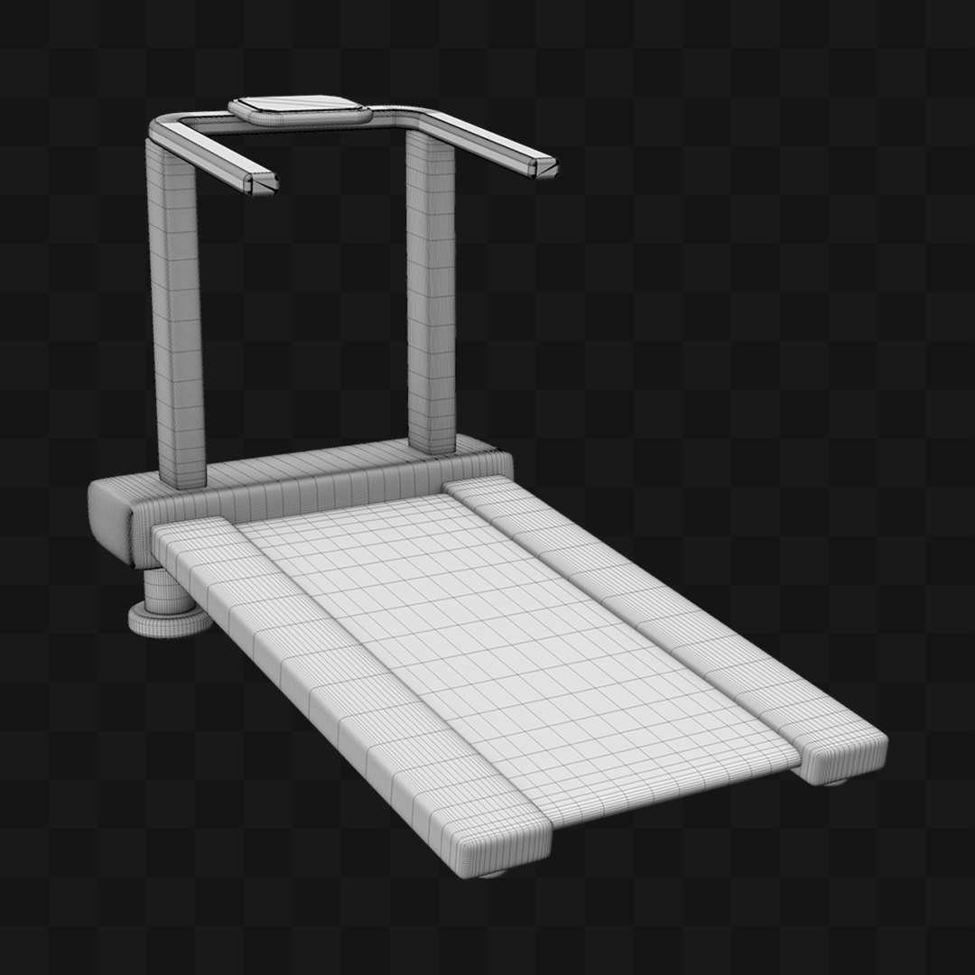 Esteira Cartoon - Modelo 3D