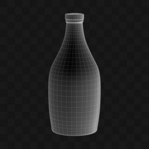 Garrafa Cartoon - Modelo 3D