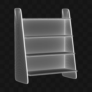 Gôndola Prateleira - Modelo 3D