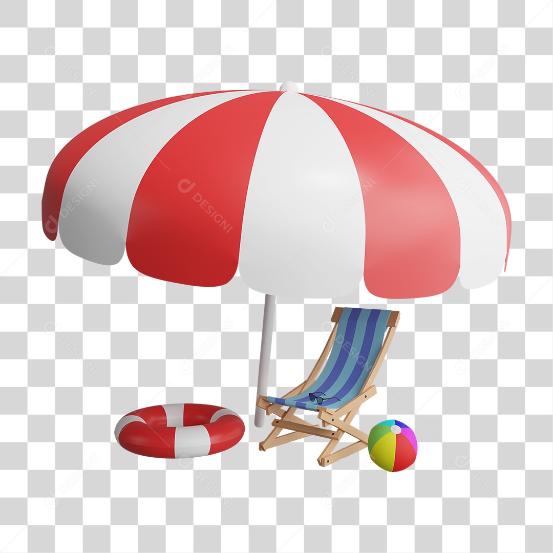 Praia Férias PNG Transparente