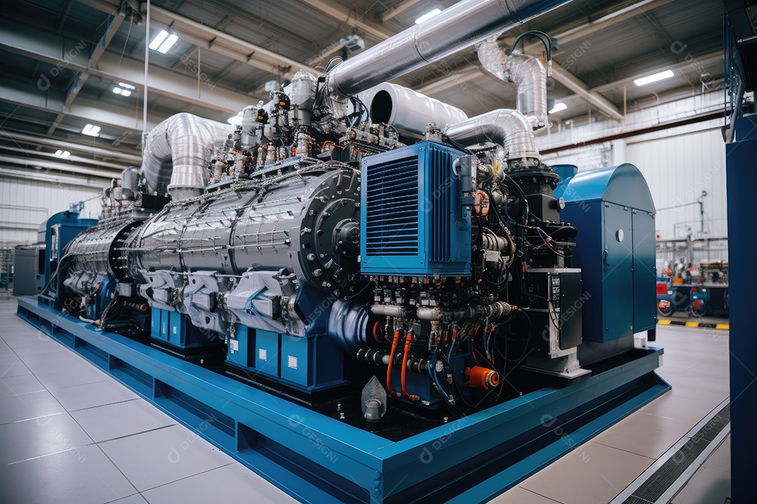 Usina atômica produção de energia elétrica e térmica