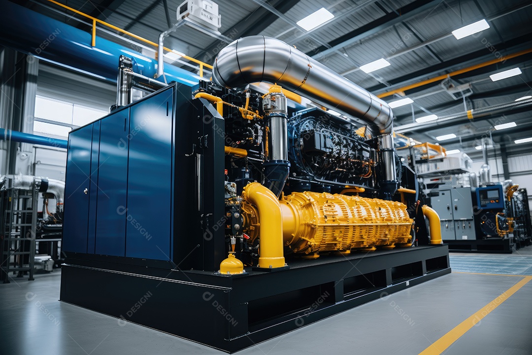 Usina atômica produção de energia elétrica e térmica